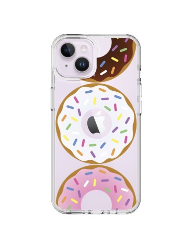 Coque iPhone 14 Plus Bagels Bonbons Transparente - Yohan B.