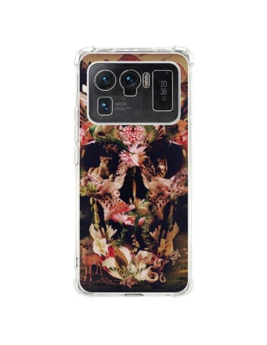 Coque Xiaomi Mi 11 Ultra Jungle Skull Tête de Mort - Ali Gulec