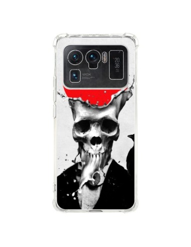 Coque Xiaomi Mi 11 Ultra Splash Skull Tête de Mort - Ali Gulec