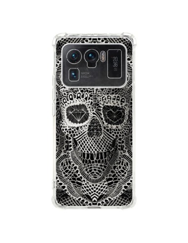 Coque Xiaomi Mi 11 Ultra Skull Lace Tête de Mort - Ali Gulec