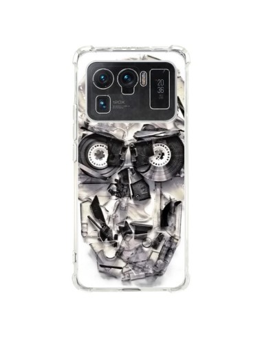 Coque Xiaomi Mi 11 Ultra Tape Skull K7 Tête de Mort - Ali Gulec