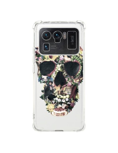 Coque Xiaomi Mi 11 Ultra Skull Vintage Tête de Mort Transparente - Ali Gulec