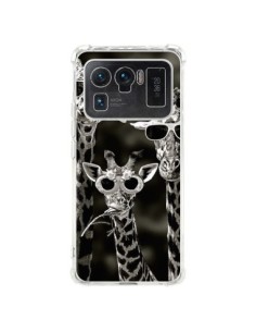 Coque Xiaomi Mi 11 Ultra Girafe Swag Lunettes Familiy...