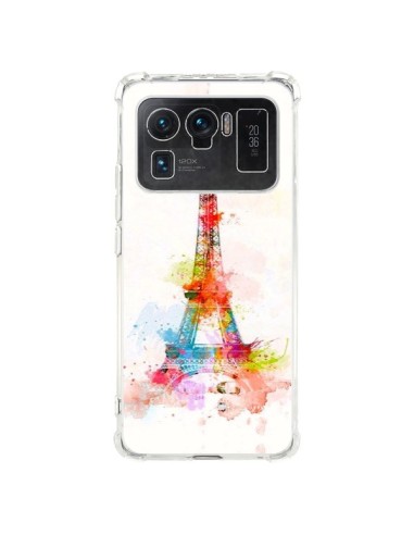 Coque Xiaomi Mi 11 Ultra Paris Tour Eiffel Muticolore - Asano Yamazaki