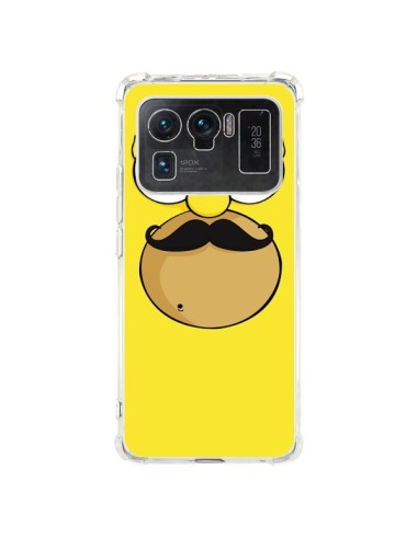 Coque Xiaomi Mi 11 Ultra Homer Movember Moustache Simpsons - Bertrand Carriere