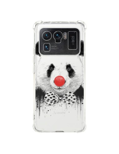 Coque Xiaomi Mi 11 Ultra Clown Panda Transparente - Balazs Solti