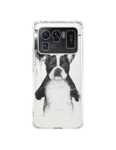 Coque Xiaomi Mi 11 Ultra Love Bulldog Dog Chien Transparente - Balazs Solti