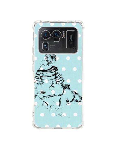 Coque Xiaomi Mi 11 Ultra Croquis Pois Femme Fashion Mode - Cécile