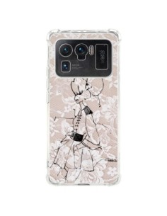Coque Xiaomi Mi 11 Ultra Croquis Dentelle Femme Fashion...