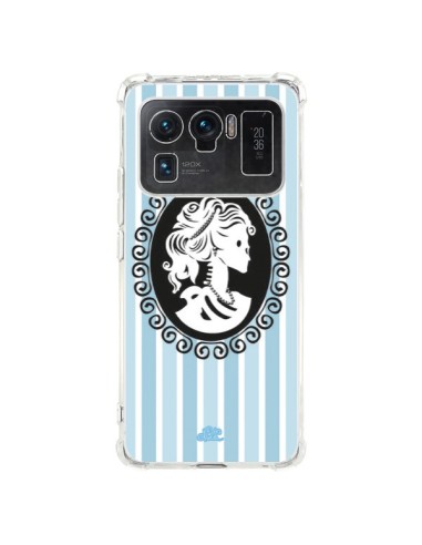 Coque Xiaomi Mi 11 Ultra Camée Squelette Bleue - Enilec