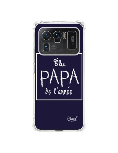 Coque Xiaomi Mi 11 Ultra Elu Papa de l'Année Bleu Marine - Chapo