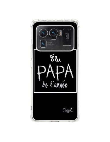 Coque Xiaomi Mi 11 Ultra Elu Papa de l'Année Noir - Chapo