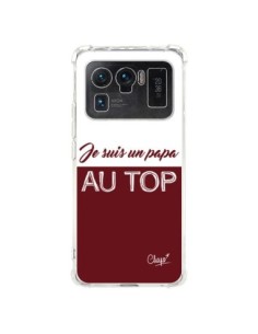 Coque Xiaomi Mi 11 Ultra Je suis un Papa au Top Rouge...