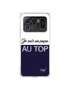 Coque Xiaomi Mi 11 Ultra Je suis un Papa au Top Bleu...