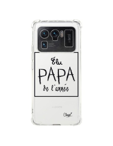 Coque Xiaomi Mi 11 Ultra Elu Papa de l'Année Transparente - Chapo