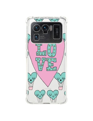 Coque Xiaomi Mi 11 Ultra Love Nuage Montgolfier Transparente - Claudia Ramos