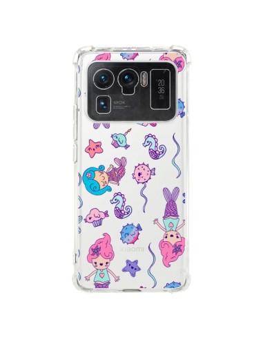 Coque Xiaomi Mi 11 Ultra Mermaid Petite Sirene Ocean Transparente - Claudia Ramos