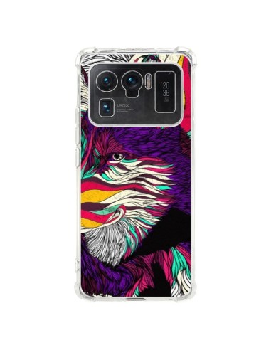 Coque Xiaomi Mi 11 Ultra Color Husky Chien Loup - Danny Ivan