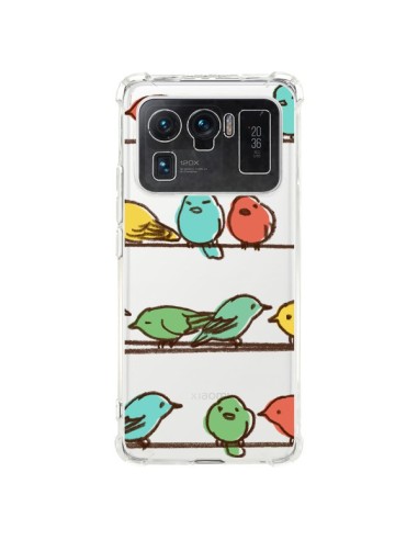 Coque Xiaomi Mi 11 Ultra Oiseaux Birds Transparente - Eric Fan