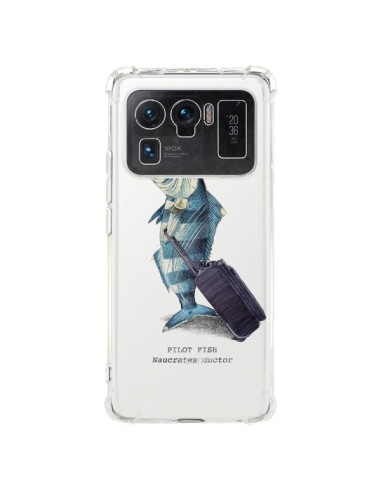 Coque Xiaomi Mi 11 Ultra Pilot Fish Poisson Pilote Transparente - Eric Fan