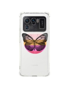 Coque Xiaomi Mi 11 Ultra Papillon Butterfly Transparente...