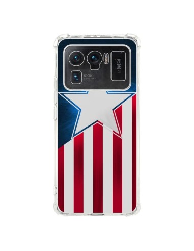 Coque Xiaomi Mi 11 Ultra Captain America - Eleaxart