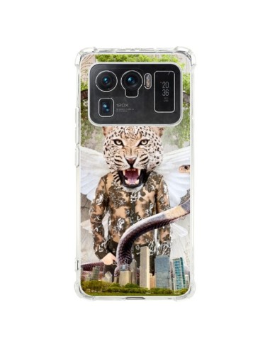 Coque Xiaomi Mi 11 Ultra Hear Me Roar Leopard - Eleaxart