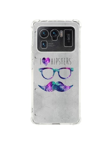 Coque Xiaomi Mi 11 Ultra I Love Hipsters - Eleaxart