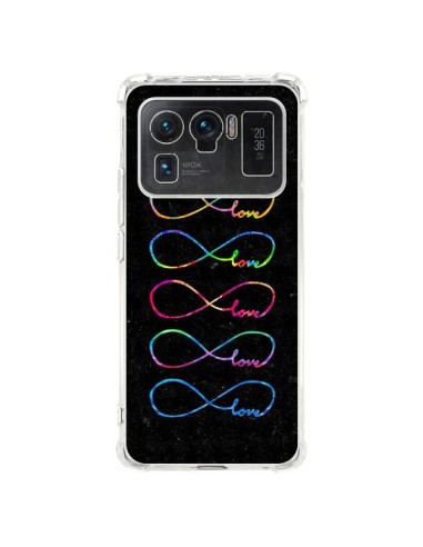 Coque Xiaomi Mi 11 Ultra Love Forever Infini Noir - Eleaxart