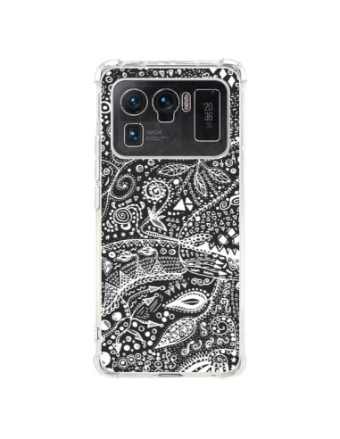 Coque Xiaomi Mi 11 Ultra Azteque Noir et Blanc - Eleaxart