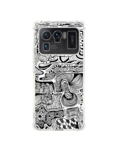 Coque Xiaomi Mi 11 Ultra Reflejo Reflet Noir et Blanc -...