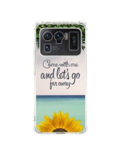 Coque Xiaomi Mi 11 Ultra Let's Go Far Away Flower Fleur...