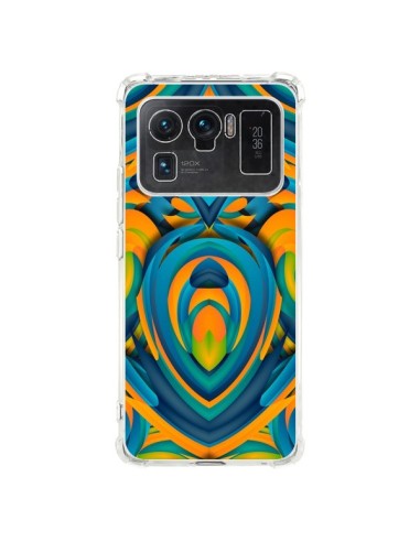 Coque Xiaomi Mi 11 Ultra Cross Heart Azteque Coeur - Eleaxart