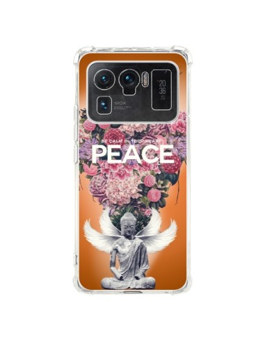 Coque Xiaomi Mi 11 Ultra Peace Fleurs Buddha - Eleaxart