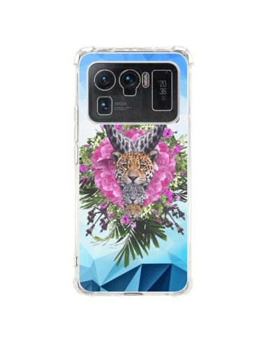 Coque Xiaomi Mi 11 Ultra Girafes Lion Tigre Jungle - Eleaxart