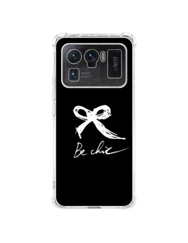 Coque Xiaomi Mi 11 Ultra Be Chic Noeud Papillon Blanc -  Léa Clément