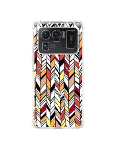 Coque Xiaomi Mi 11 Ultra Graphic Azteque Rouge Orange -...