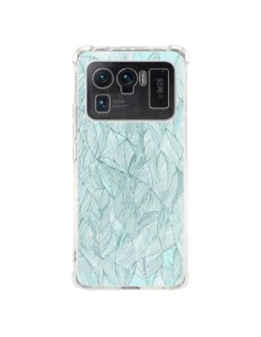 Coque Xiaomi Mi 11 Ultra Courbes Meandre Bleu Vert...