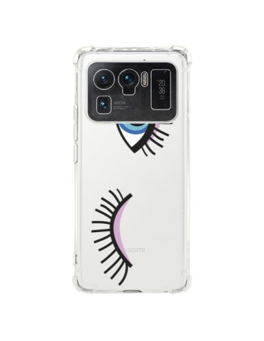 Coque Xiaomi Mi 11 Ultra Eyes Oeil Yeux Bleus Transparente -  Léa Clément
