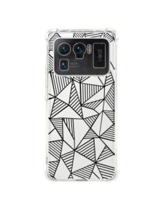 Coque Xiaomi Mi 11 Ultra Lignes Grilles Triangles Grid...
