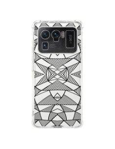 Coque Xiaomi Mi 11 Ultra Lignes Miroir Grilles Triangles...