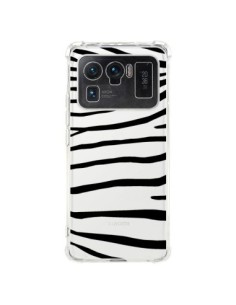 Coque Xiaomi Mi 11 Ultra Zebre Zebra Noir Transparente -...