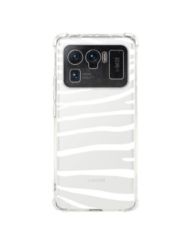Coque Xiaomi Mi 11 Ultra Zebre Zebra Blanc Transparente - Project M
