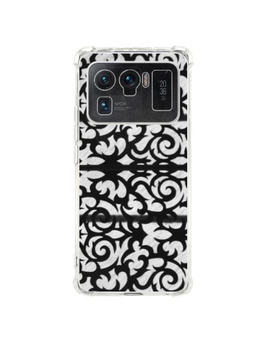 Coque Xiaomi Mi 11 Ultra Abstrait Noir et Blanc - Irene Sneddon