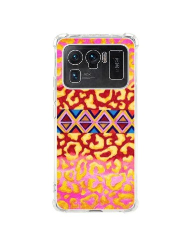 Coque Xiaomi Mi 11 Ultra Tribal Leopard Rose - Ebi Emporium