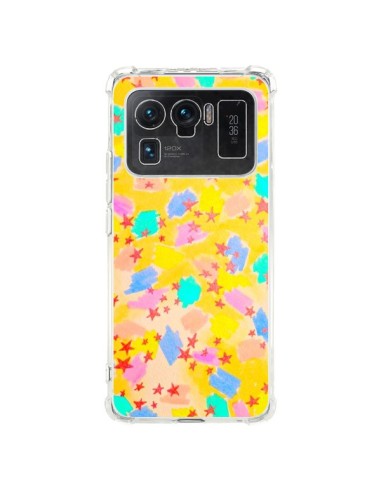 Coque Xiaomi Mi 11 Ultra Stars Etoiles Jaunes - Ebi Emporium