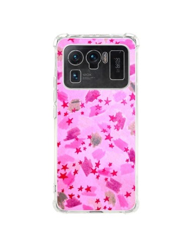 Coque Xiaomi Mi 11 Ultra Stars Etoiles Roses - Ebi Emporium