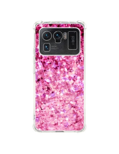 Coque Xiaomi Mi 11 Ultra Romance Me Paillettes Roses - Ebi Emporium