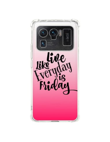 Coque Xiaomi Mi 11 Ultra Everyday Friday Vendredi Live Vis Transparente - Ebi Emporium