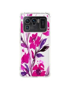 Coque Xiaomi Mi 11 Ultra Roses Fleur Flower Transparente...